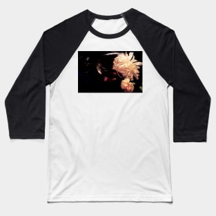 Wine, Shells, and Petals 2 - Baroque Inspired Dark Still Life Photo Baseball T-Shirt